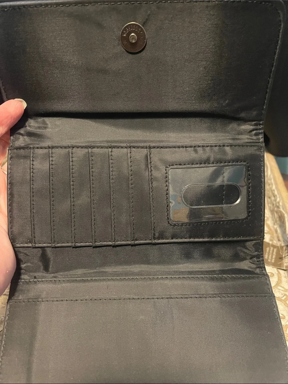 Loungefly Belle Illustrated Wallet in Cream and Navy
